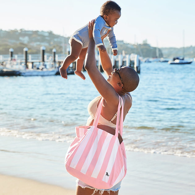 Pink beach store tote