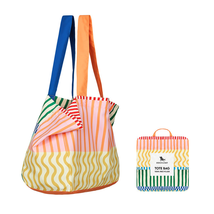 dock and bay foldaway tote bags