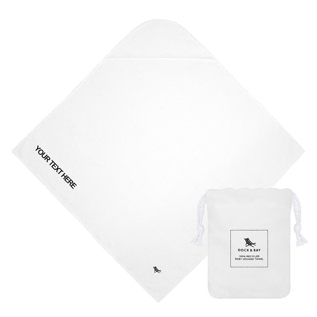 dock and bay baby hooded towels