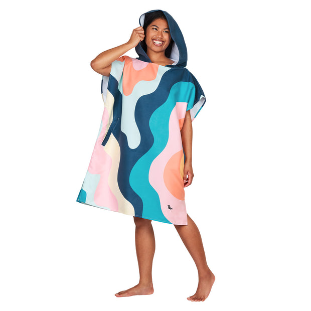 dock and bay poncho adults