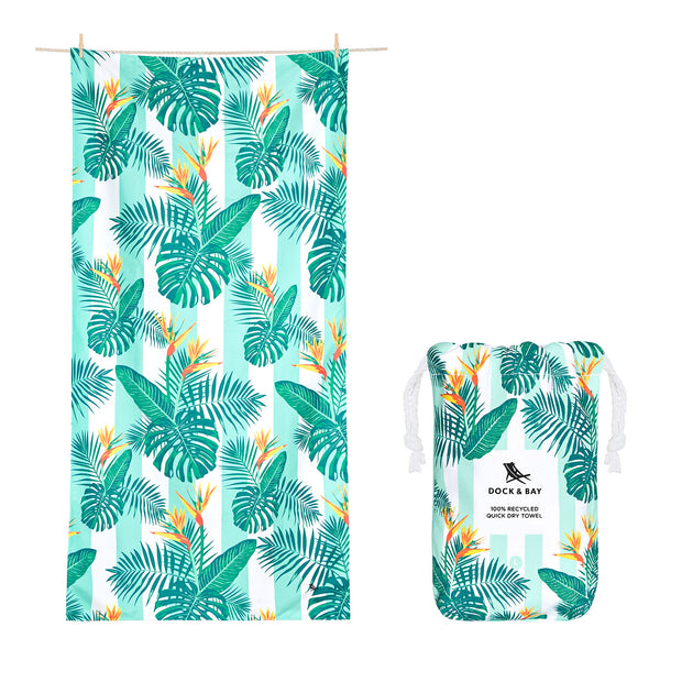 dock and bay towels beach