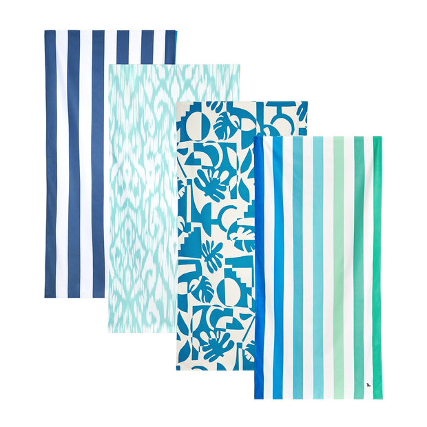 dock and bay towels beach
