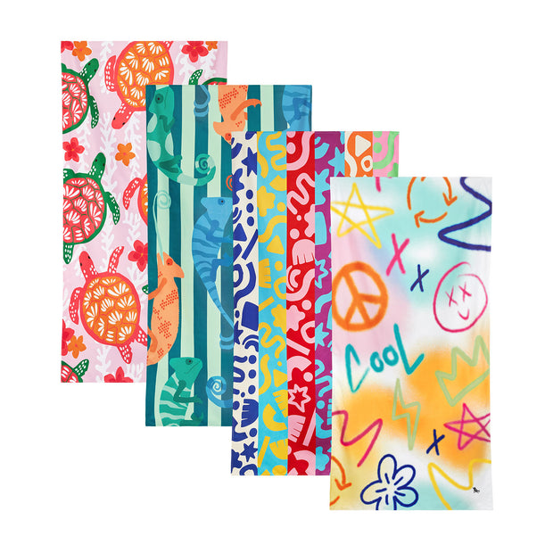 dock and bay kids towels beach