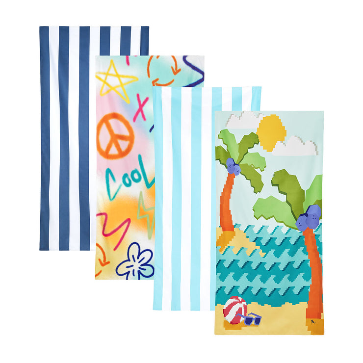 dock and bay kids beach towels