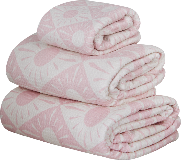 Dock & Bay Bath Towels - Diamond Pink (3)