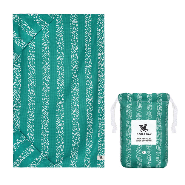 dock and bay towels dog