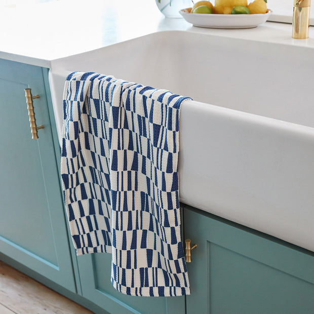 dock and bay tea towel