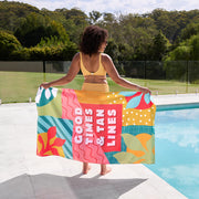 dock and bay towels beach