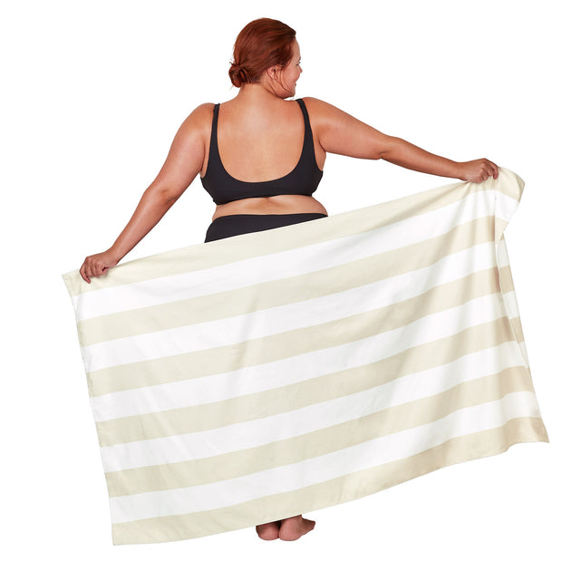 dock and bay towels beach
