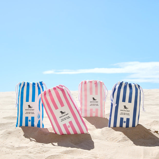 dock and bay towels beach