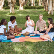 dock and bay picnic blanket