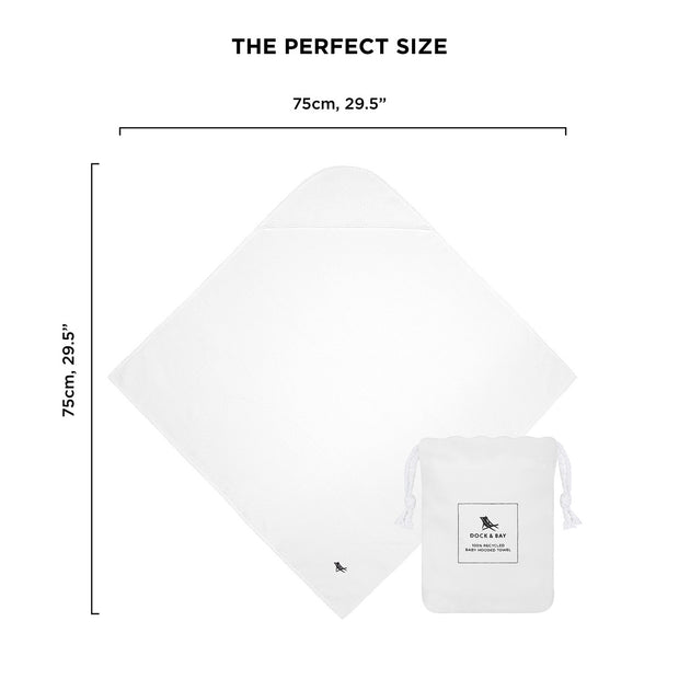 dock and bay baby hooded towels