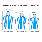 dock and bay poncho adults