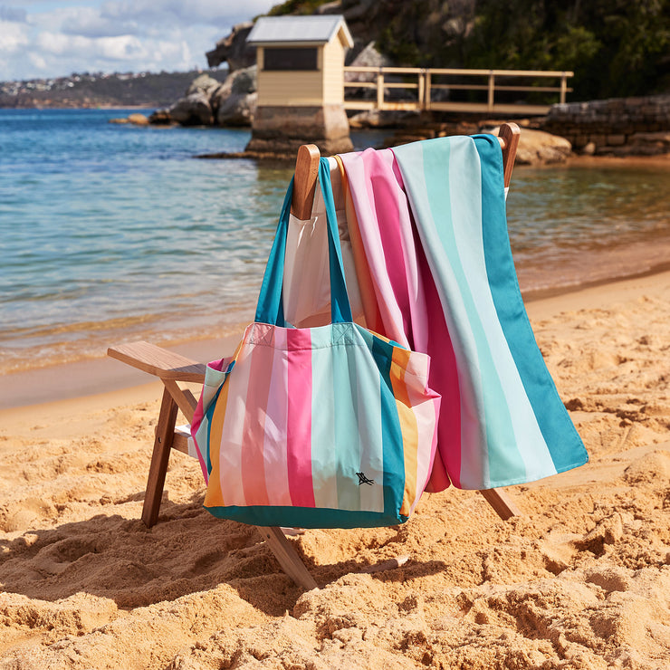 Dock & Bay Foldaway Tote Bags - Stripe Up Your Life