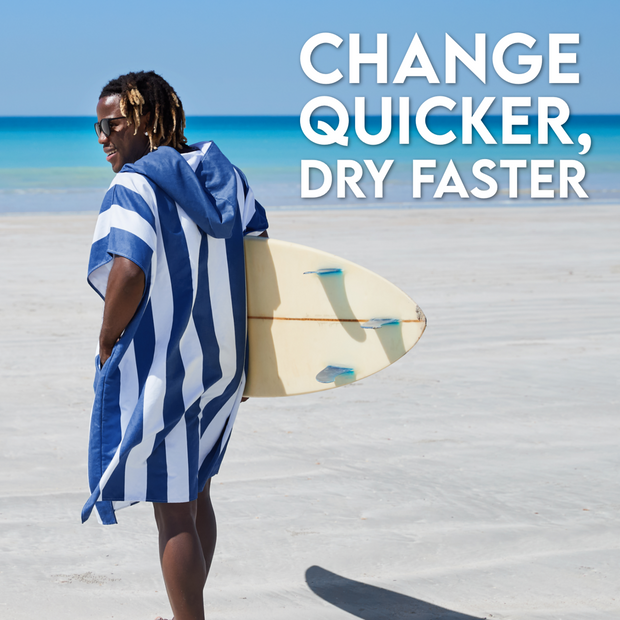 dock and bay poncho adults