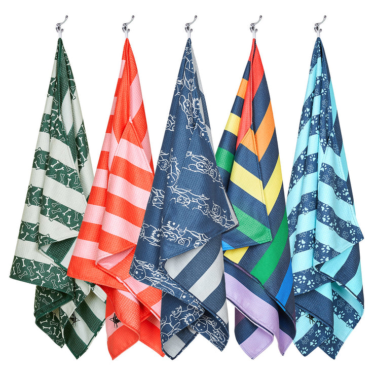 dock and bay dog towels