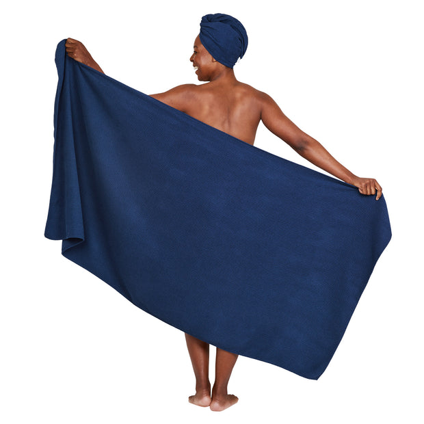 dock and bay robe + towel + hair wrap bundle