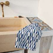dock and bay tea towel