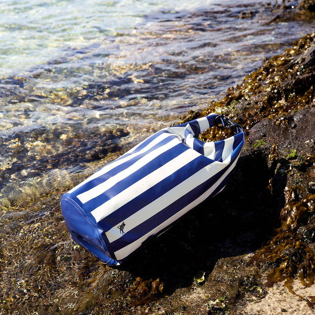 Dock & Bay Medium Waterproof Dry Bag, 20L capacity - Whitsunday Blue