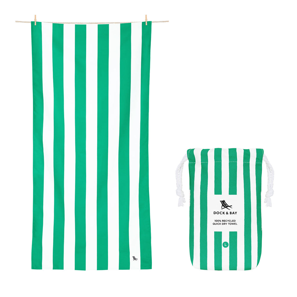 dock and bay towels beach