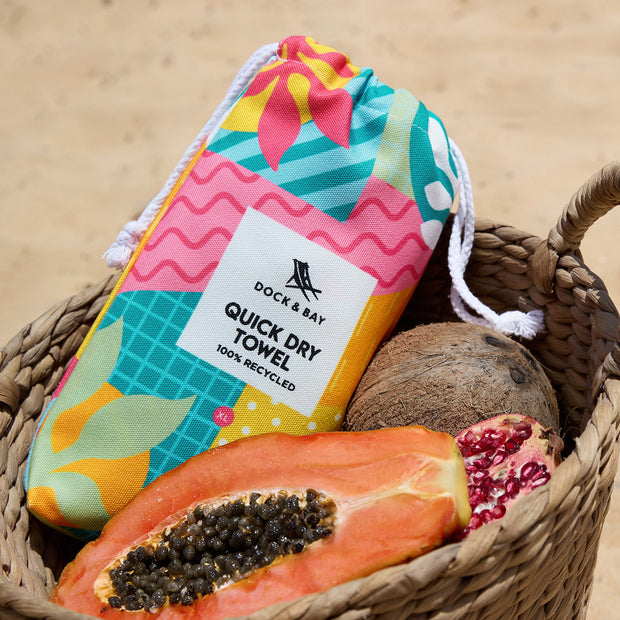 dock and bay towels beach
