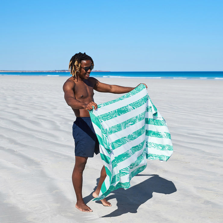 dock and bay hair wrap + beach towel bundle