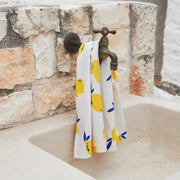 dock and bay tea towel