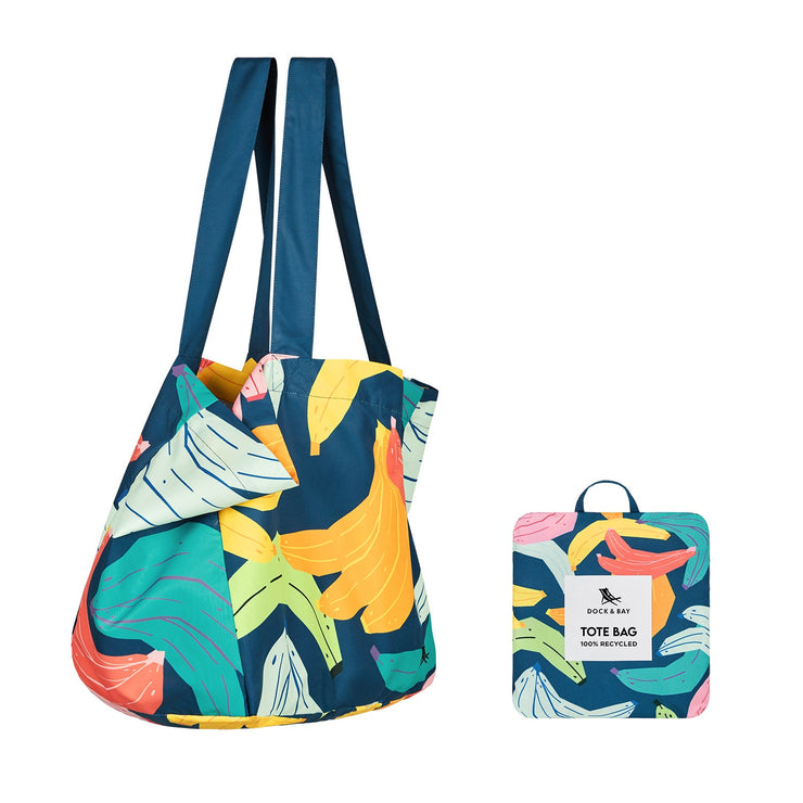 Dock & Bay Foldaway Tote Bags - Bananarama