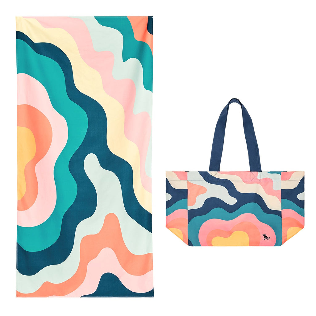 Dock & Bay Everyday Tote Bag - Compact & Foldable Beach Bag, Made from 100%  Recycled