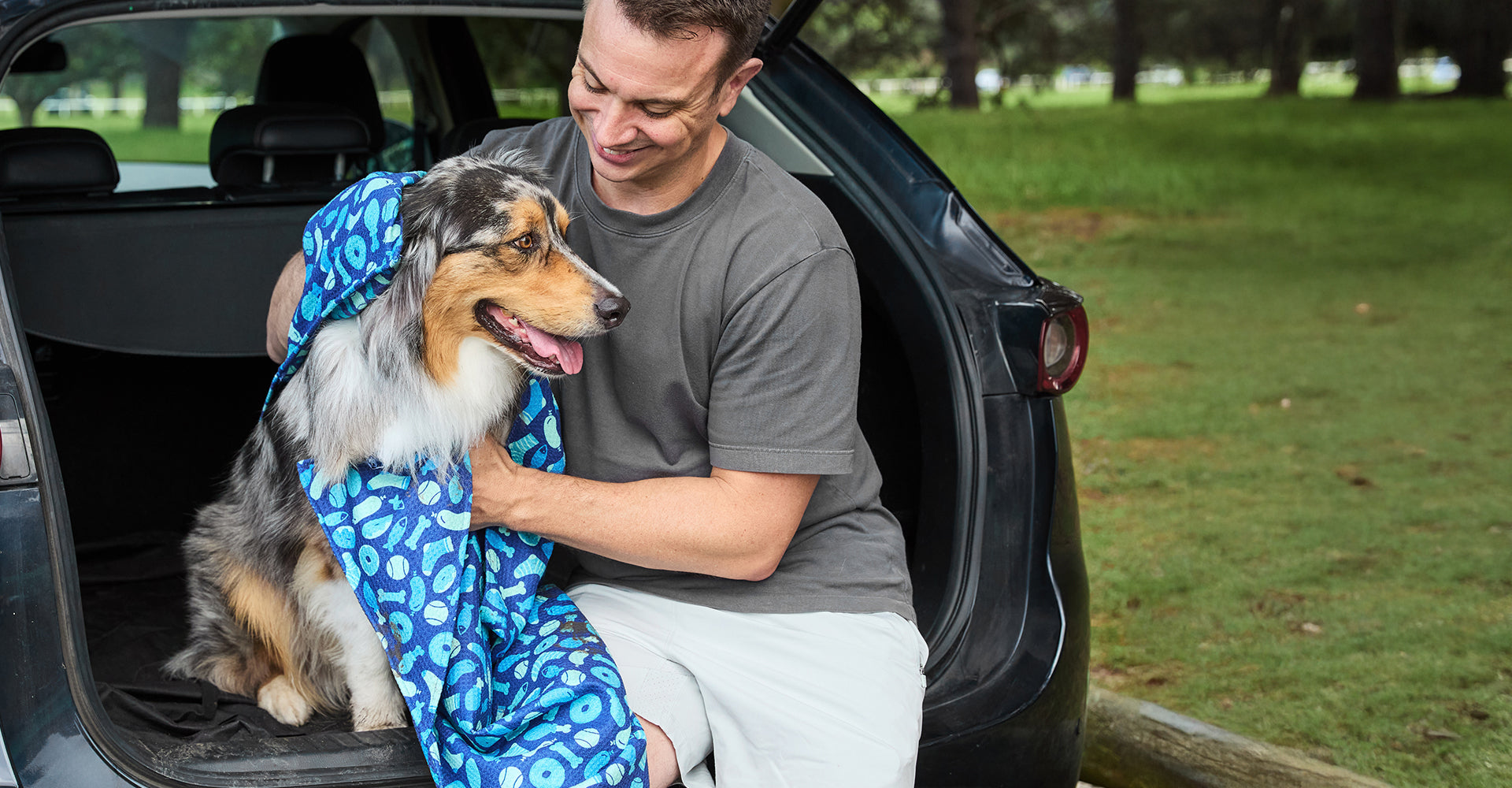 Dock & Bay Dog Towel - A Dogs Dinner