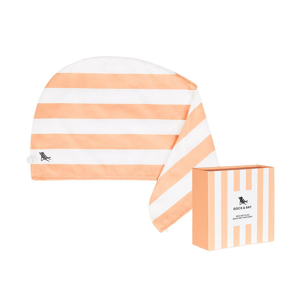 Dock & Bay Kids Hair Wraps - Positano Peach