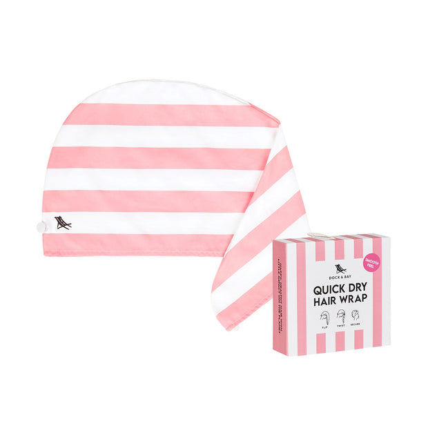 Dock & Bay Hair Wrap - Malibu Pink