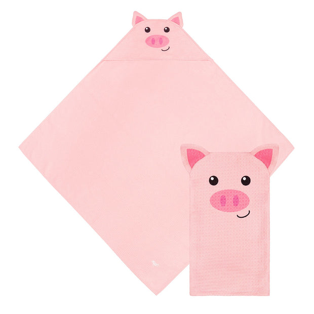 Dock & Bay Wash Mitt - Parker Pig - Outlet