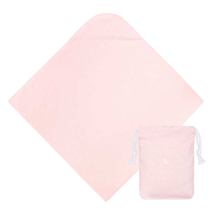 Dock & Bay Baby Hooded Towels - Peekaboo Pink - Outlet