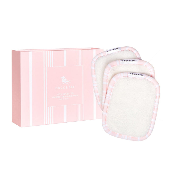 Dock & Bay Travel Makeup Removers - Peppermint Pink - Outlet