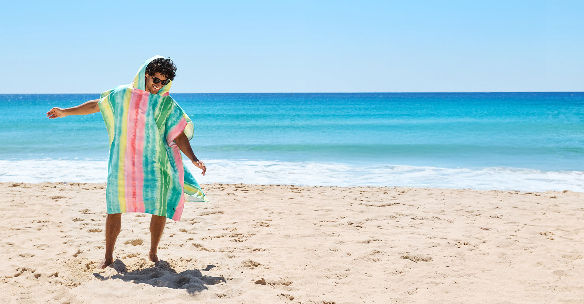 Dock & Bay Poncho - Adults - Watermelon Sugar