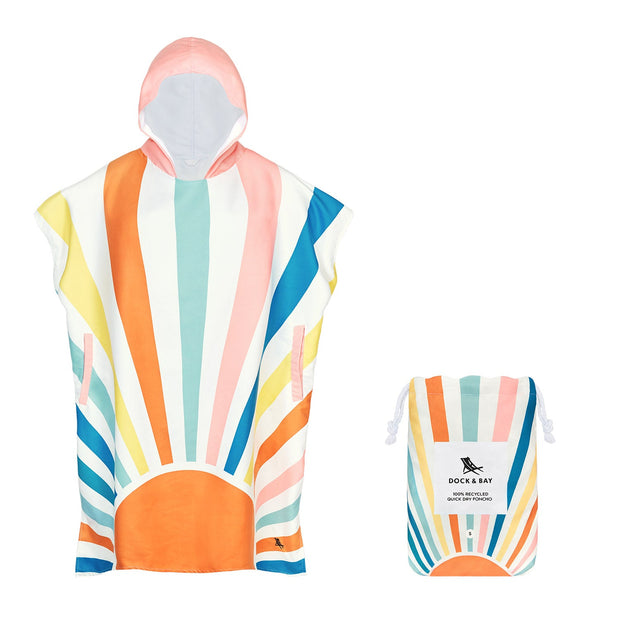 Dock & Bay Poncho - Adults - Rise & Shine - Outlet