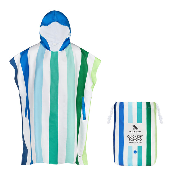 Dock & Bay Poncho - Adults - Lazy River