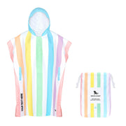 Dock & Bay Poncho - Adults - Unicorn Waves - Customized Embroidery Personalized for You