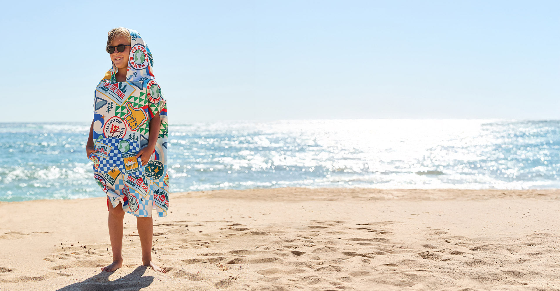 Dock & Bay Poncho - Kids - Into the Wild