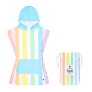 Dock & Bay Poncho - Kids - Unicorn Waves - Customized Embroidery Personalized for You