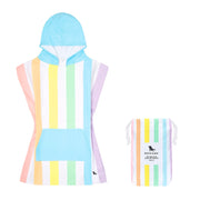 Dock & Bay Poncho - Kids - Unicorn Waves - Customized Embroidery Personalized for You