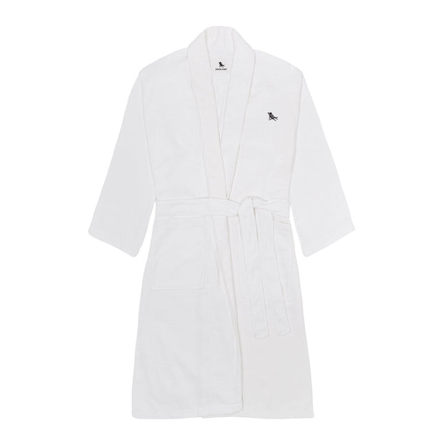Dock & Bay Bath Robe - Crystal White - Outlet