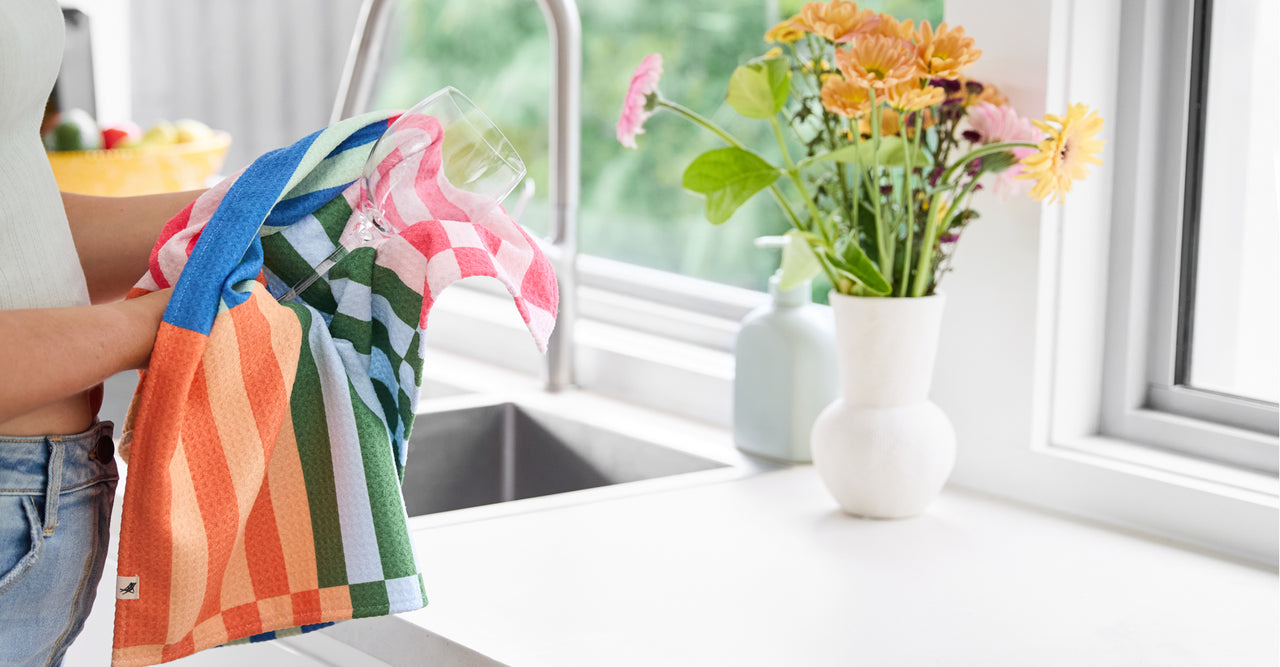 Dock & Bay Tea Towel - Kitchen Disco