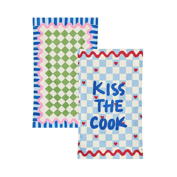 Dock & Bay Tea Towel - Chef's Kiss