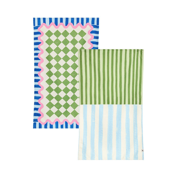 Dock & Bay Tea Towel - Cool Marble