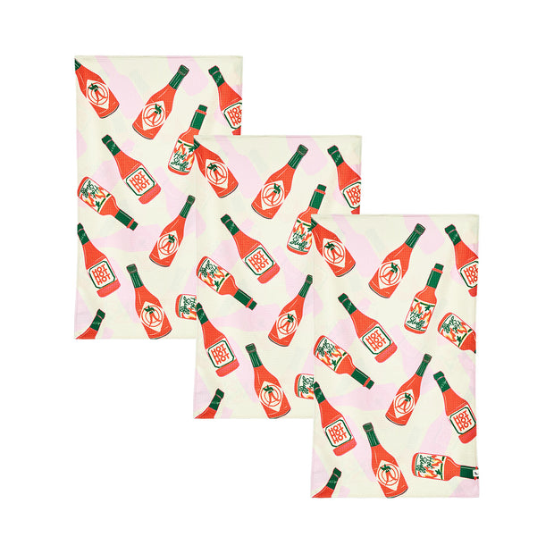 Dock & Bay Tea Towel - Hot Sauce