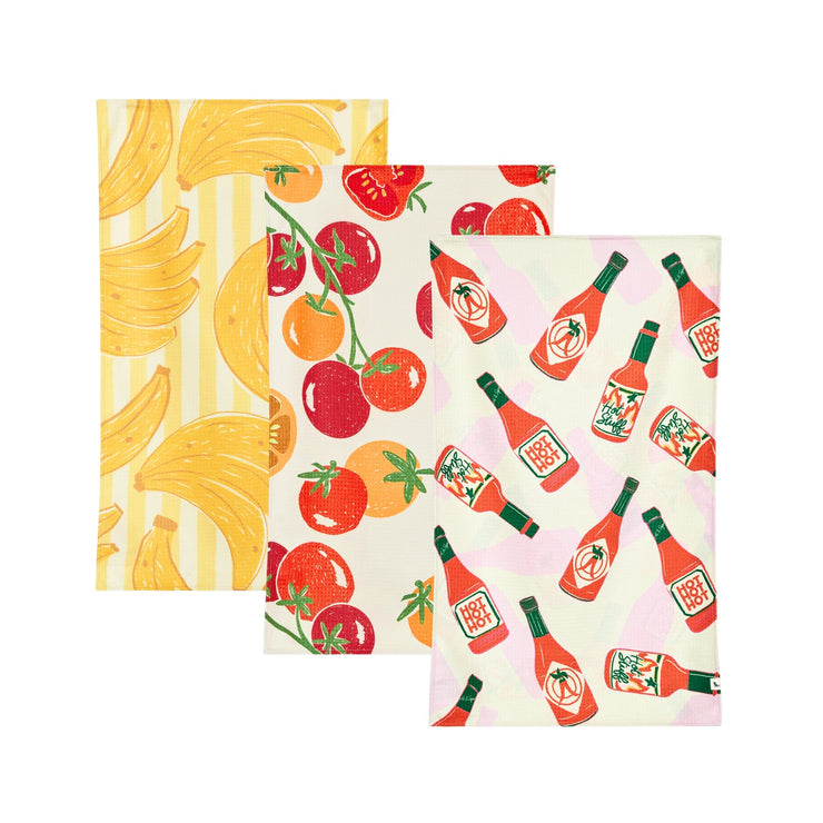 Dock & Bay Tea Towels - Spice A-peel (Set of 3)