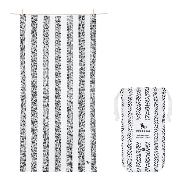 Dock & Bay Quick Dry Towel - Charming Dalmatian - Outlet