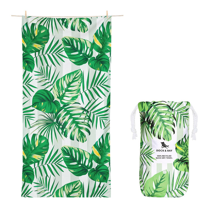 Dock & Bay Quick Dry Towels - Palm Dreams - Outlet
